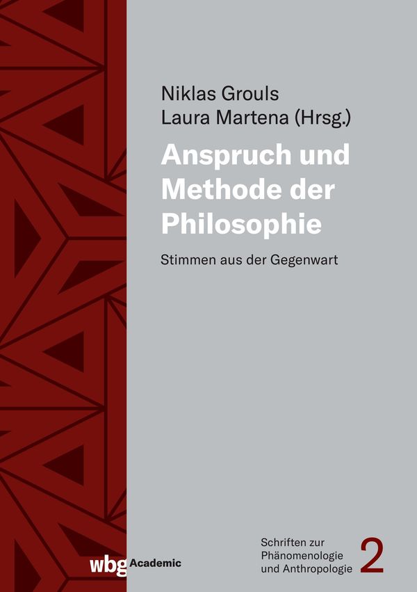Anspruch und Methode der Philosophie (Buch)