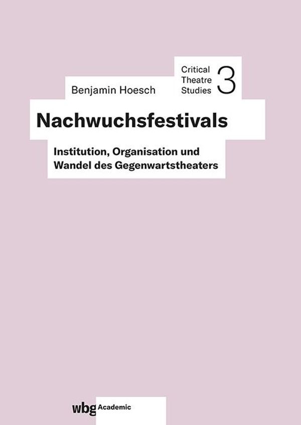Nachwuchsfestivals - Benjamin Hoesch (Buch)