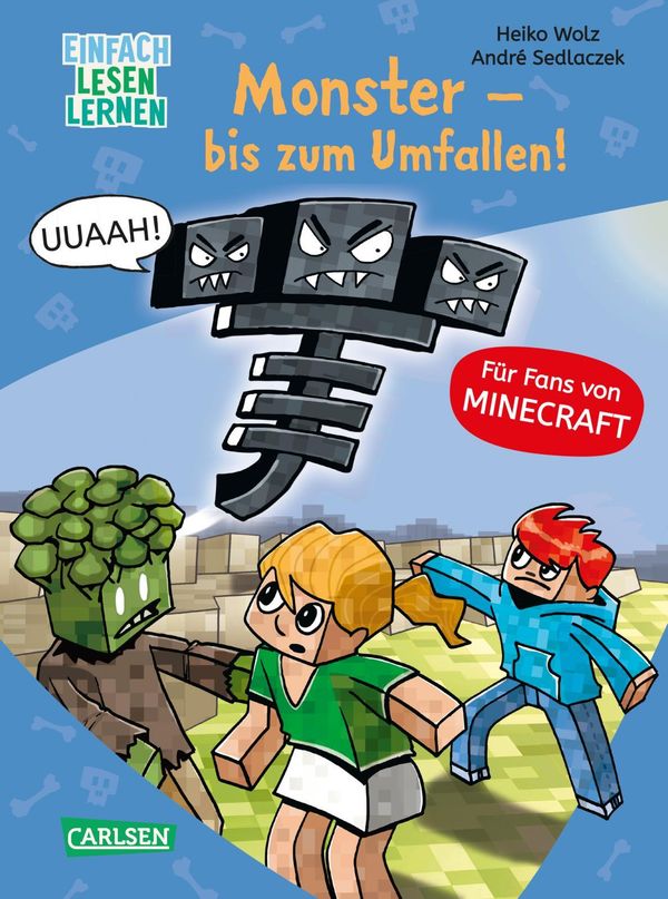Lesenlernen mit Spaß - Minecraft 2: Monster - bis zum Umfallen! (Buch)