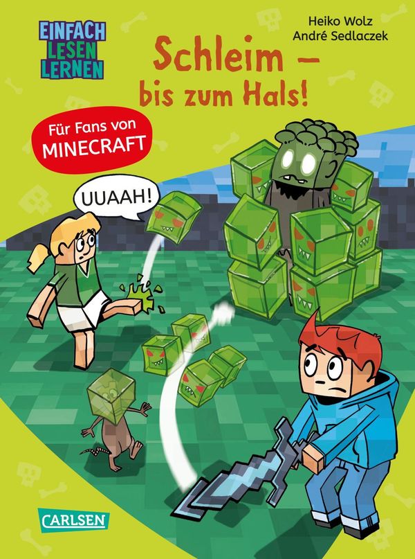 Minecraft 9: Schleim - bis zum Hals! - Heiko Wolz (Buch)