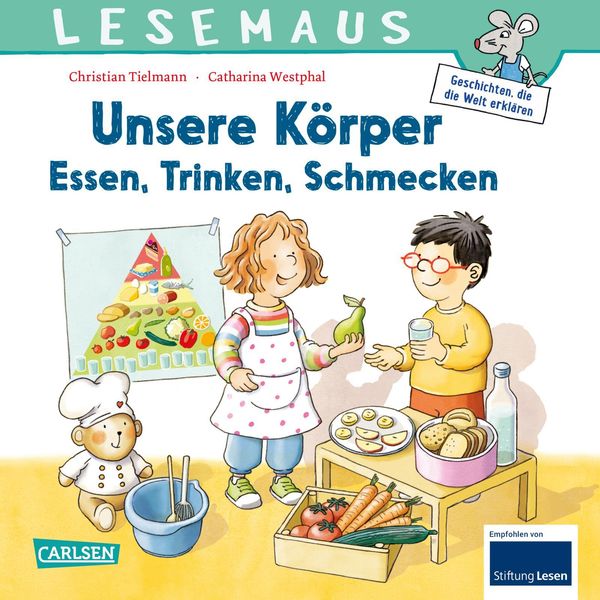 LESEMAUS 180: Unsere Körper - Essen, Trinken, Schmecken (Buch)