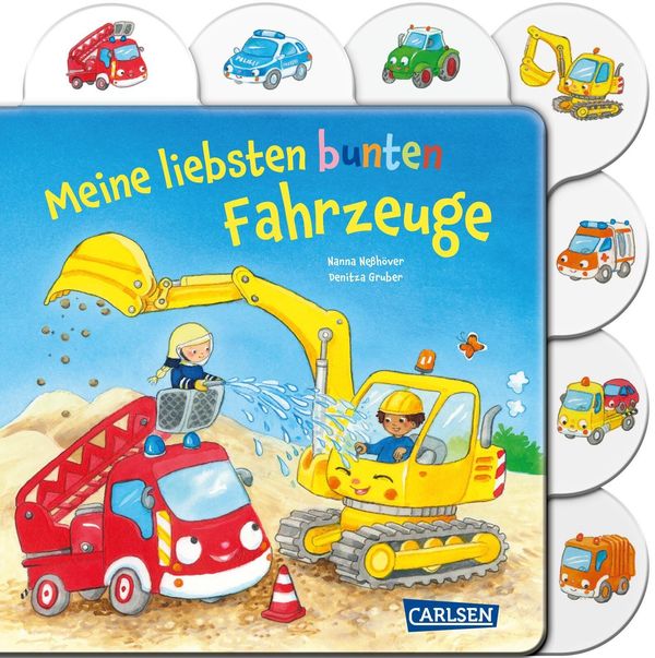 Meine liebsten bunten Fahrzeuge - Nanna Neßhöver (Buch)