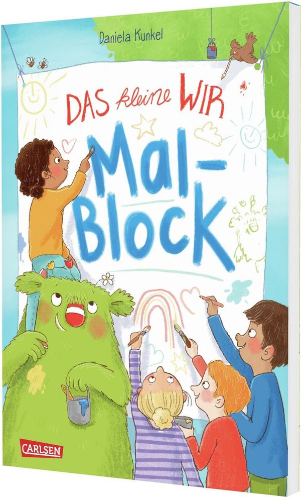 Das kleine WIR: Malblock - Daniela Kunkel (Buch)