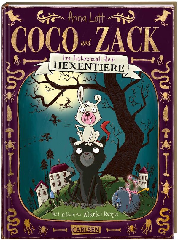 Coco und Zack: Coco und Zack - Im Internat der Hexentiere. - Anna Lott