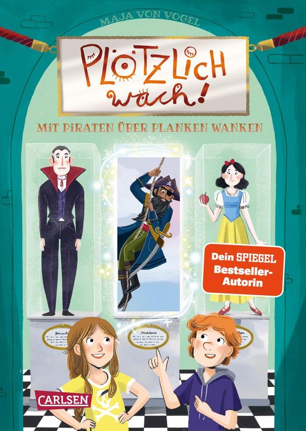Plötzlich wach! 3: Mit Piraten über Planken wanken - Maja von Vogel