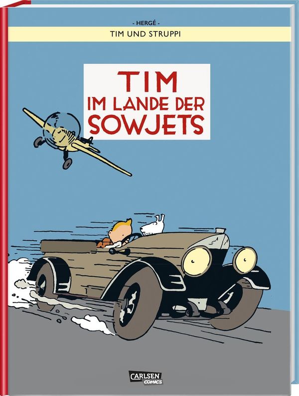 Tim und Struppi: Tim im Lande der Sowjets - farbige Ausgabe - Hergé