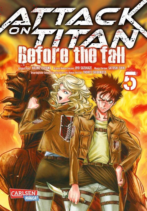 Attack on Titan - Before the Fall 5 - Hajime Isayama (Buch)