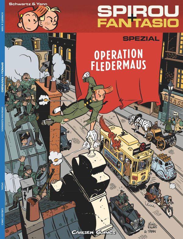 Spirou und Fantasio Spezial 09. Operation Fledermaus (Buch)