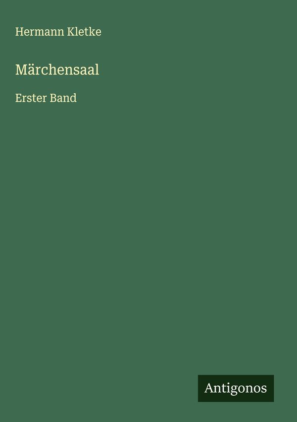 Märchensaal - Hermann Kletke (Buch)