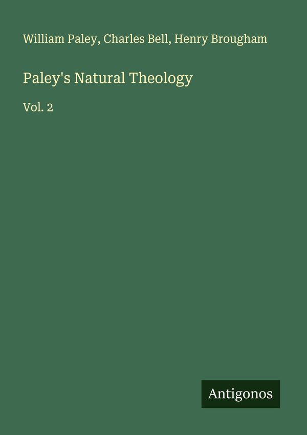 Paleys Natural Theology - William Paley (Buch)
