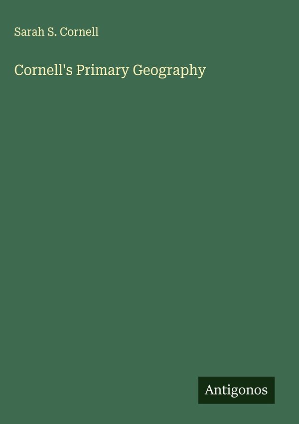Cornells Primary Geography - Sarah S. Cornell (Buch)
