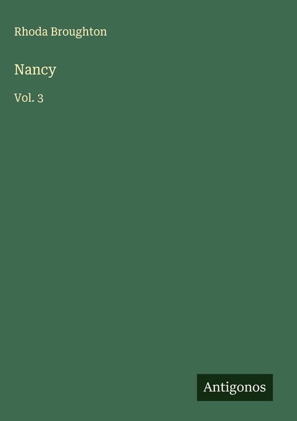 Nancy - Rhoda Broughton (Buch)