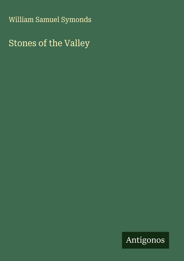Stones of the Valley - William Samuel Symonds (Buch)