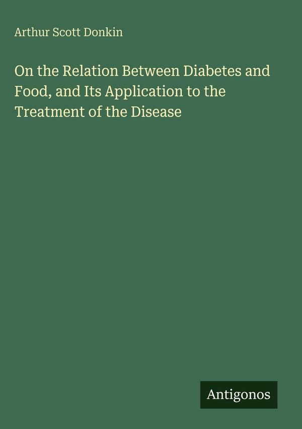 On the Relation Between Diabetes and Food, and Its Application to t...