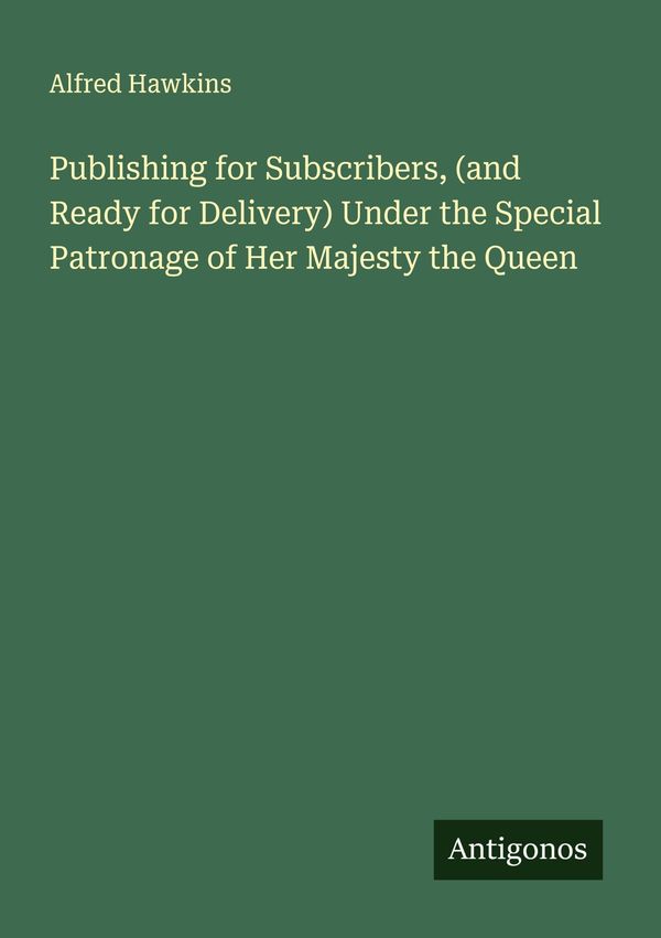 Publishing for Subscribers, (and Ready for Delivery) Under the Spec...