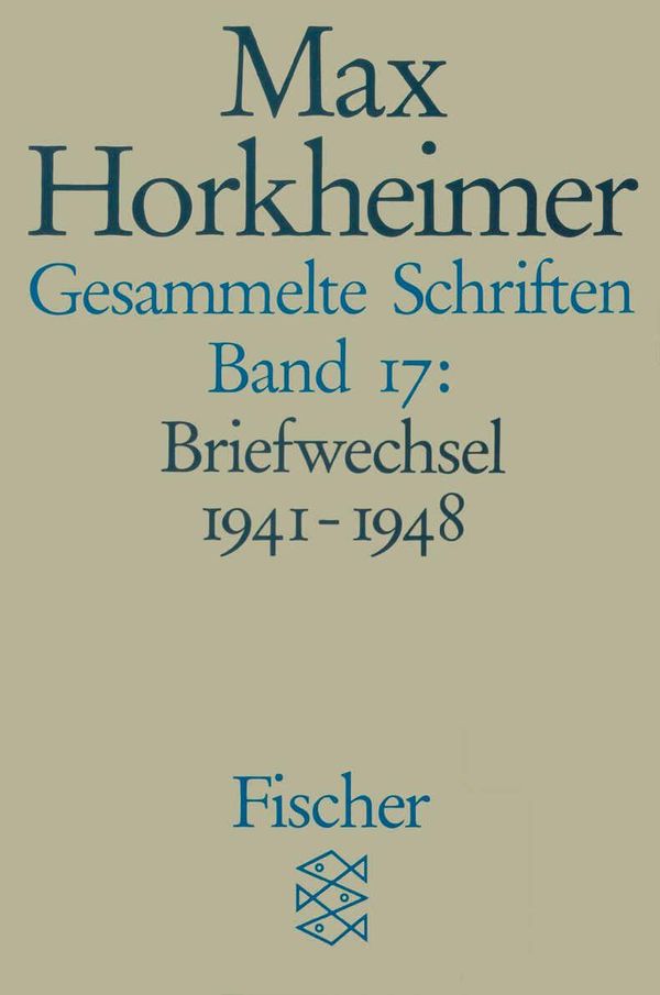 Gesammelte Schriften in 19 Bänden - Max Horkheimer (Buch)