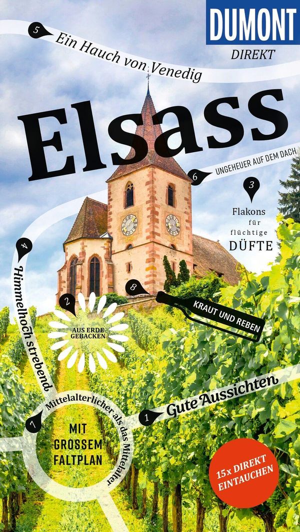 DUMONT direkt Reiseführer Elsass - Gabriele Kalmbach (Buch)