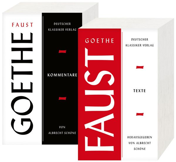 Faust. Zwei Teilbände. - Johann Wolfgang von Goethe (Buch)