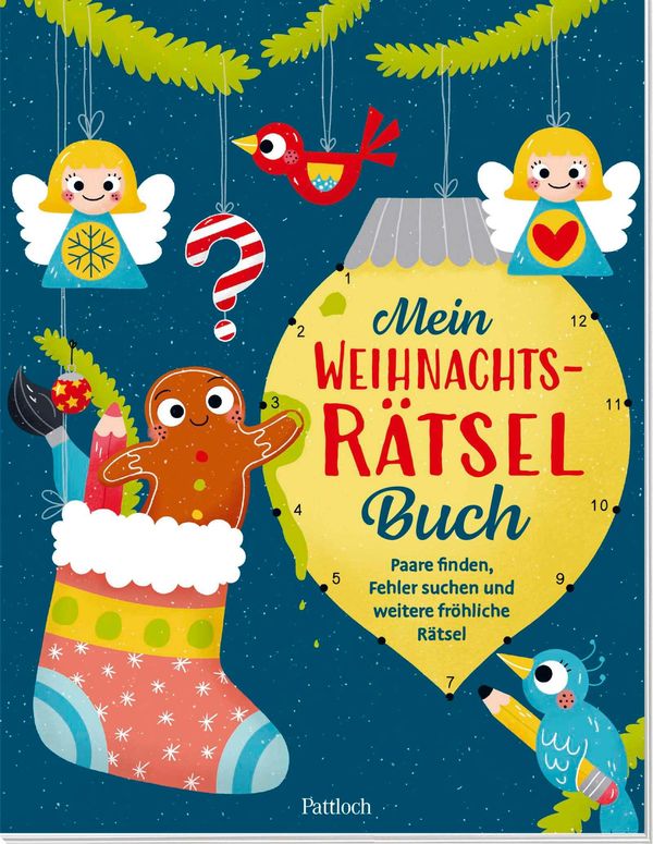 Mein Weihnachts-Rätselbuch (Buch)