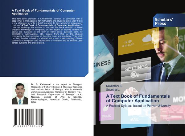 A Text Book of Fundamentals of Computer Application - Kalaimani S.