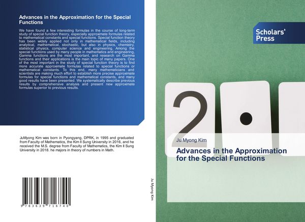 Advances in the Approximation for the Special Functions - Ju Myong Kim