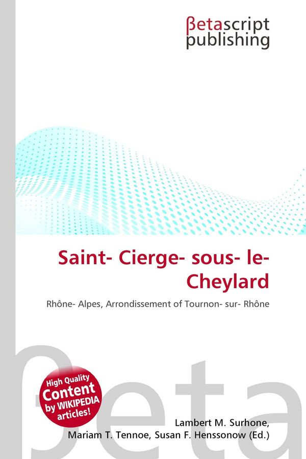 Saint- Cierge- sous- le- Cheylard
