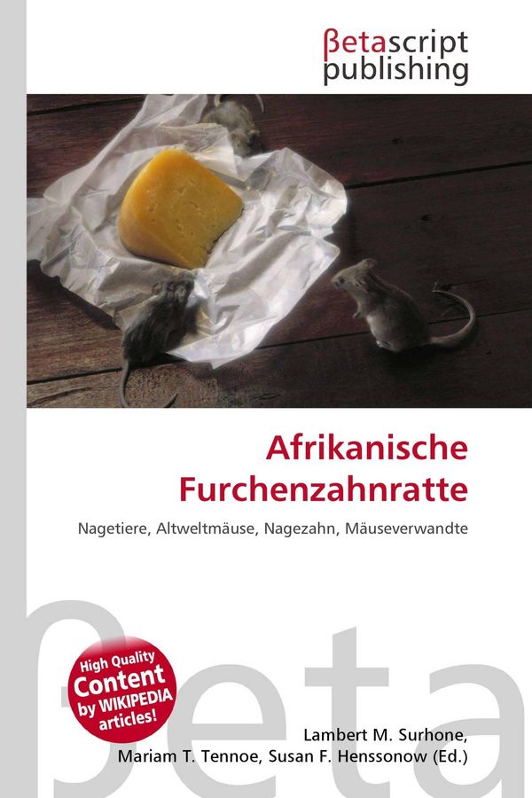 Afrikanische Furchenzahnratte (Buch)