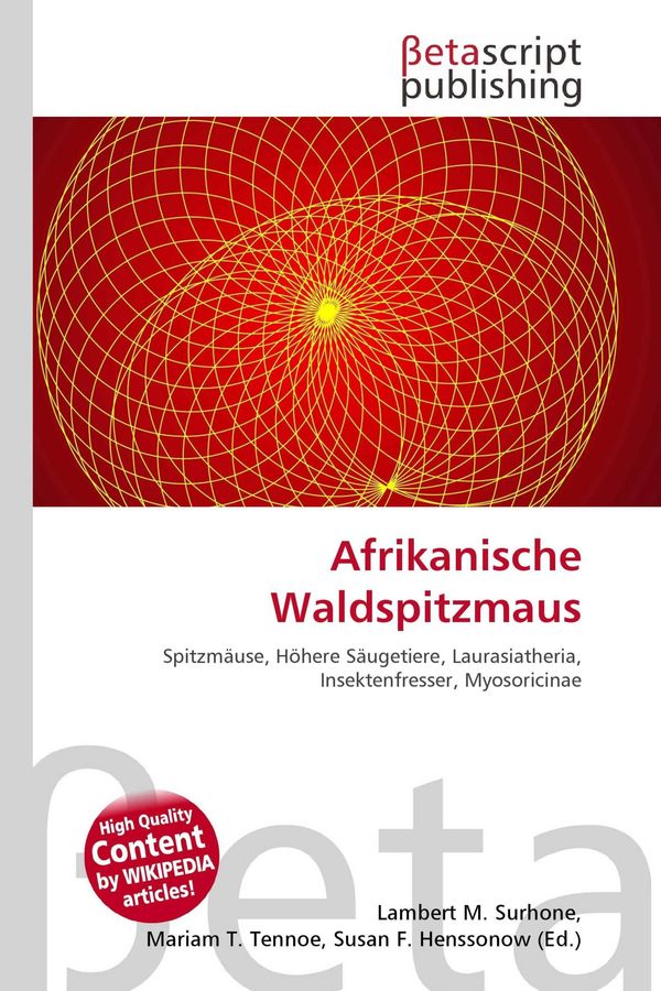 Afrikanische Waldspitzmaus (Buch)