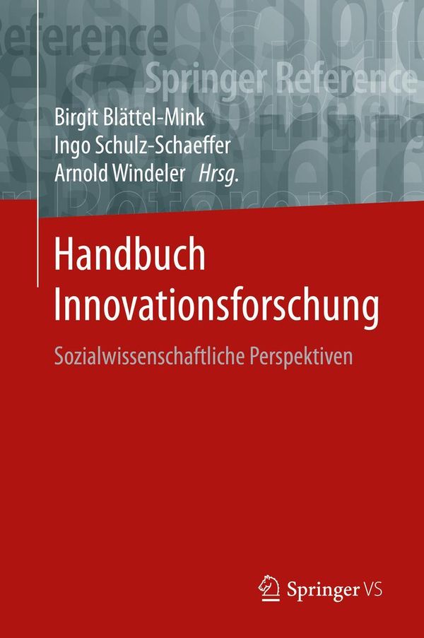 Handbuch Innovationsforschung (Buch)