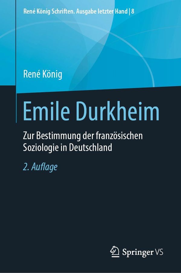 Emile Durkheim - René König (Buch)