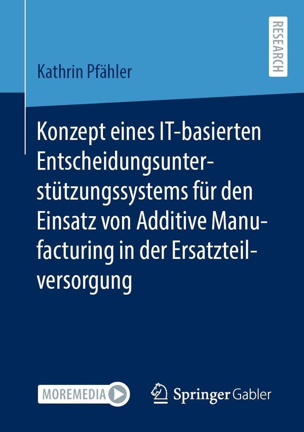 Konzept eines IT-basierten Entscheidungsunterstützungssystems für d...