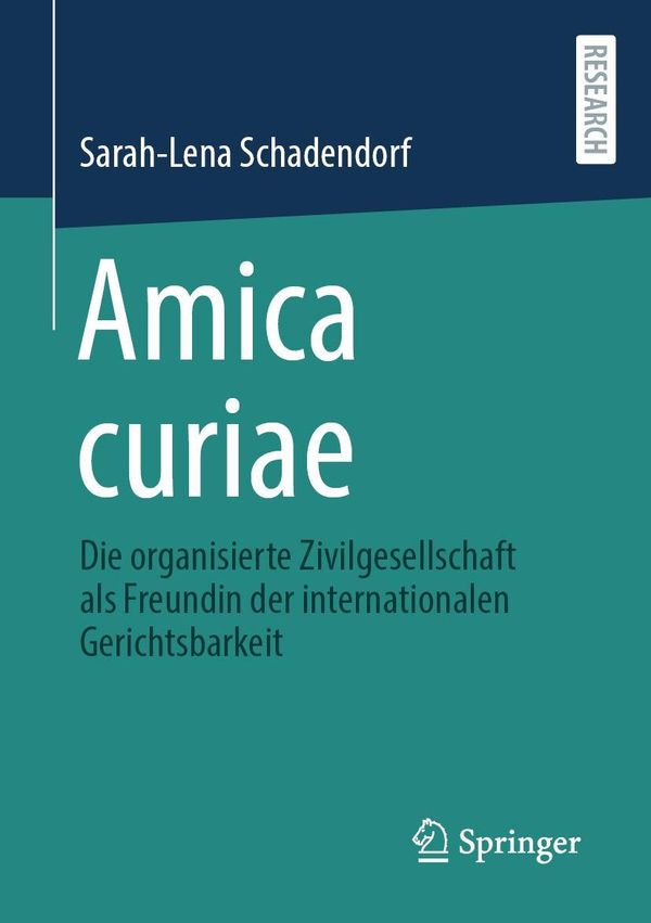Amica curiae - Sarah-Lena Schadendorf (Buch)