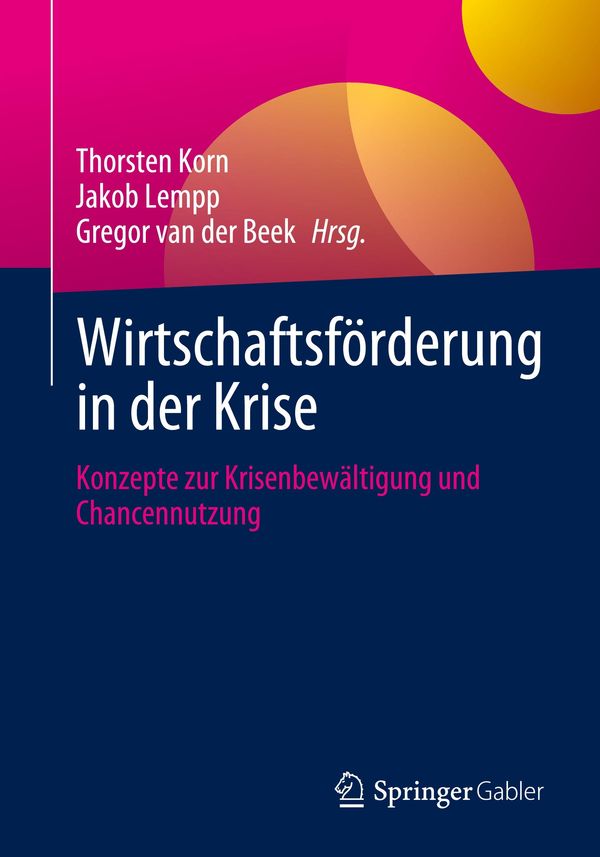 Wirtschaftsförderung in der Krise (Buch)