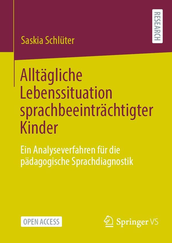 Alltägliche Lebenssituation sprachbeeinträchtigter Kinder (Buch)