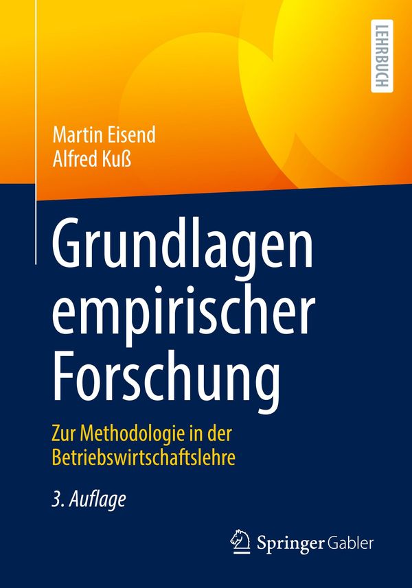 Grundlagen empirischer Forschung - Martin Eisend (Buch)