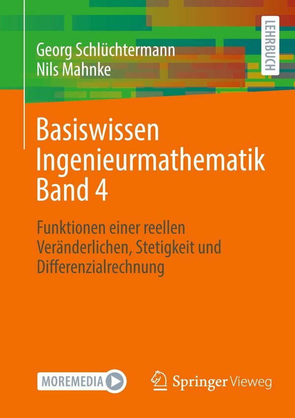 Basiswissen Ingenieurmathematik Band 4 - Georg Schlüchtermann (Buch)