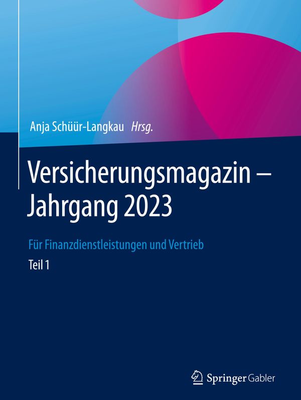Versicherungsmagazin - Jahrgang 2023 - Teil 1 (Buch)