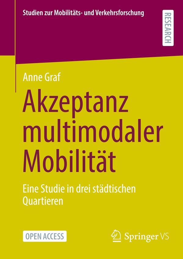 Akzeptanz multimodaler Mobilität - Anne Graf (Buch)