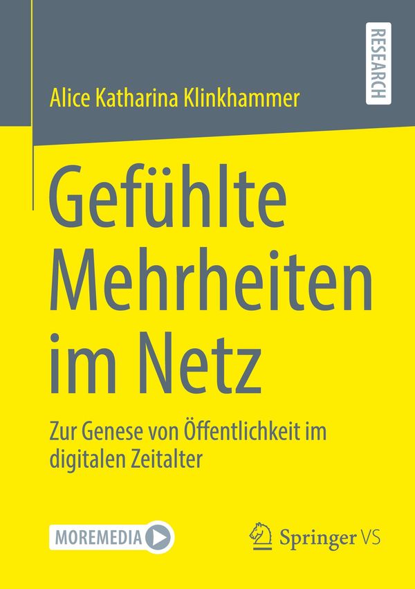 Gefühlte Mehrheiten im Netz - Alice Katharina Klinkhammer (Buch)