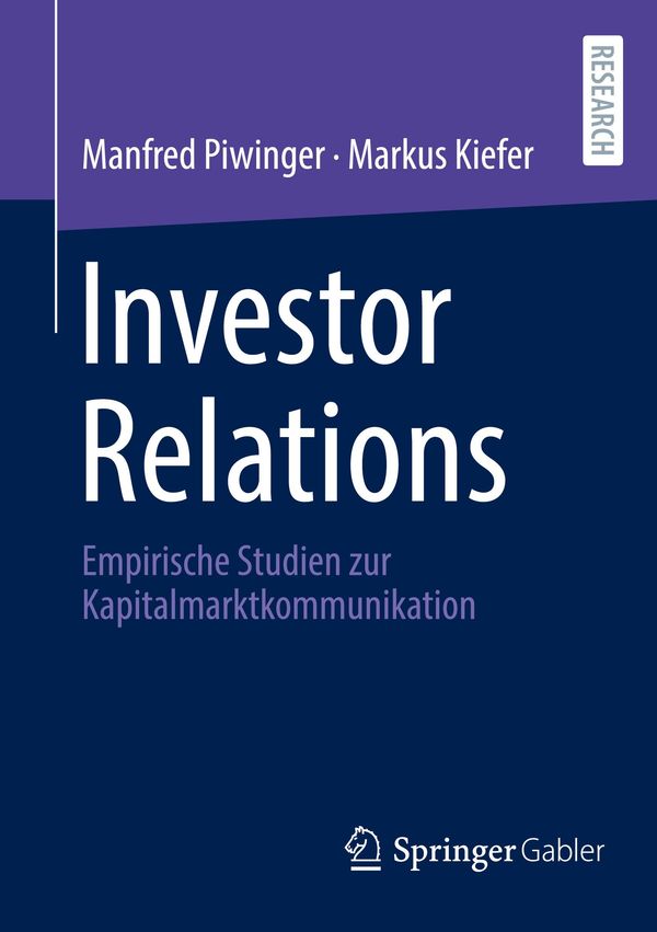 Investor Relations - Manfred Piwinger (Buch)