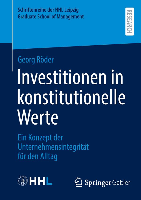 Investitionen in konstitutionelle Werte - Georg Röder (Buch)