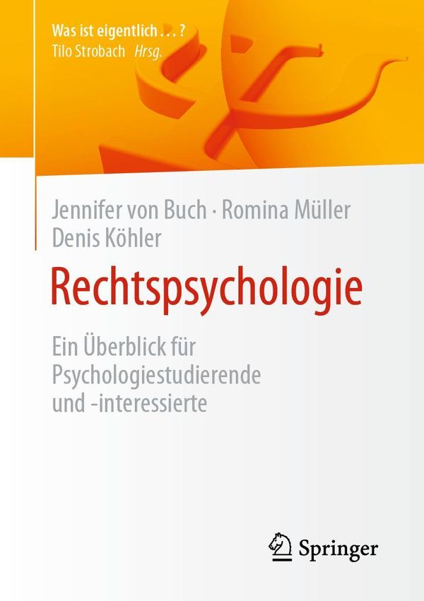 Rechtspsychologie - Jennifer von Buch (Buch)