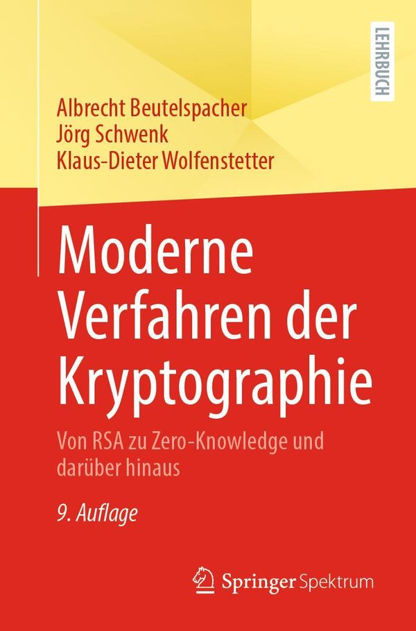 Moderne Verfahren der Kryptographie - Albrecht Beutelspacher (Buch)