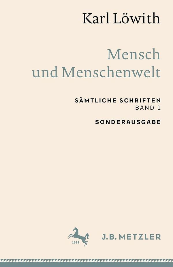 Karl Löwith: Mensch und Menschenwelt - Karl Löwith (Buch)