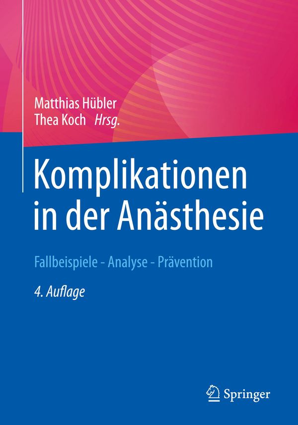 Komplikationen in der Anästhesie (Buch)