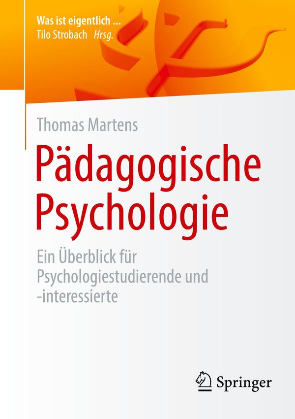 Pädagogische Psychologie - Thomas Martens (Buch)