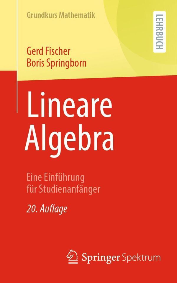 Lineare Algebra - Gerd Fischer (Buch)