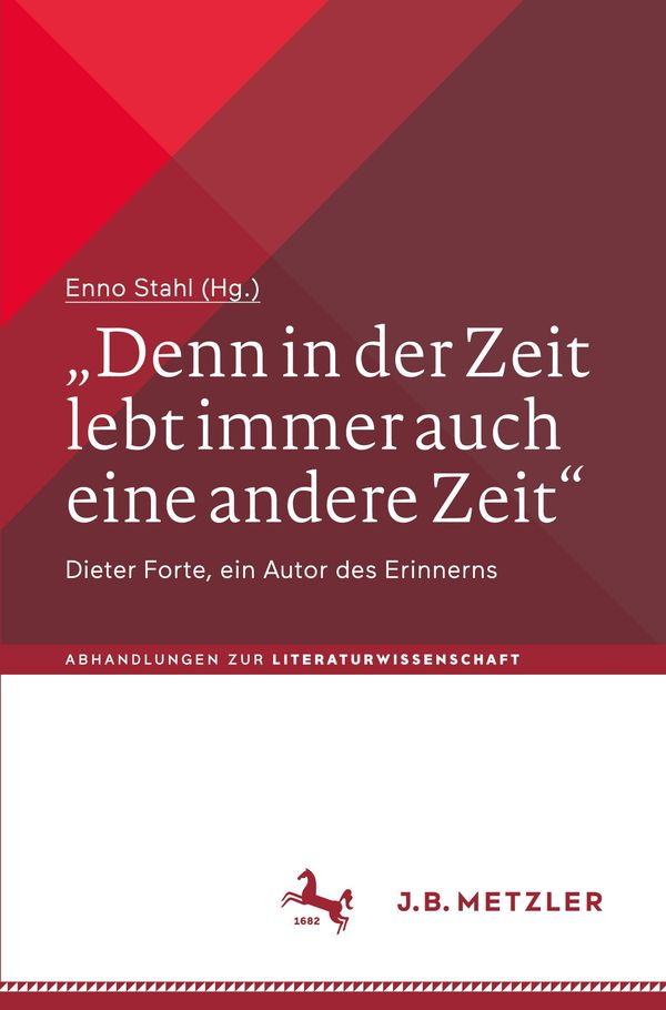 "Denn in der Zeit lebt immer auch eine andere Zeit" (Buch)