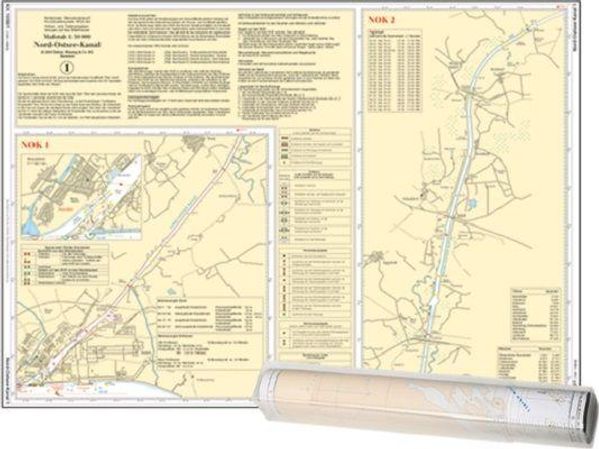 Einzelkarte Nord-Ostsee-Kanal (Ausgabe 2026)