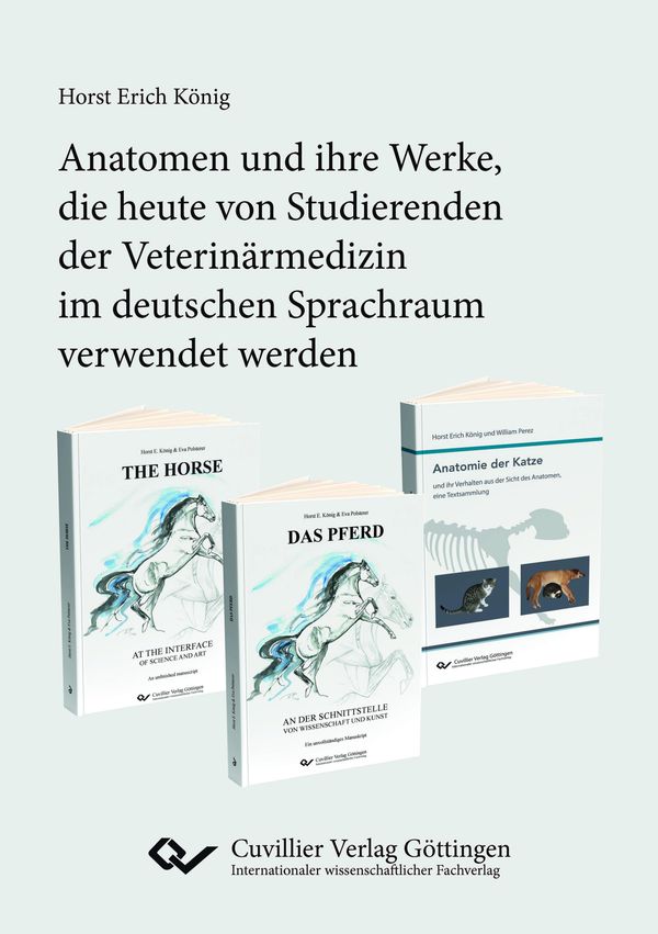 Anatomen und ihre Werke, die heute von Studierenden der Veterinärme...